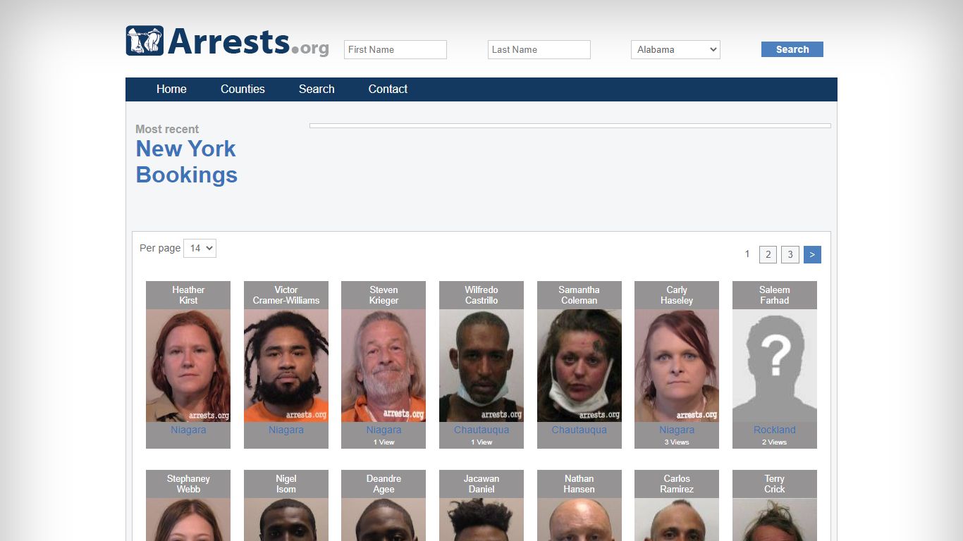 New York Arrests and Inmate Search